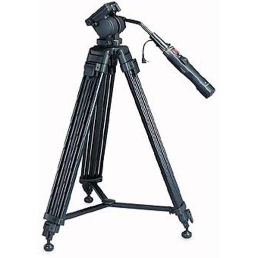 Flagship tripod with remote control and pan handle